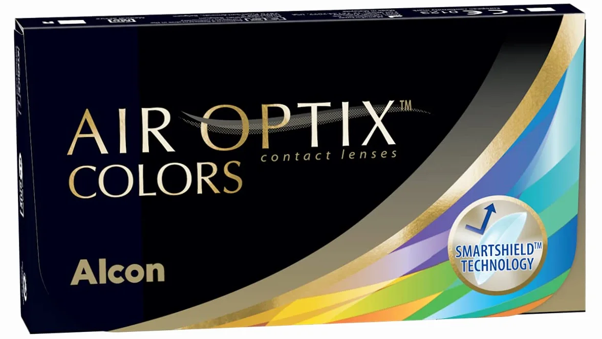 Air Optix Colors Lenti a Contatto Mensili Gemstone Green 2 Lenti BC 8.6 DIA 14.2 -2 Diopt
