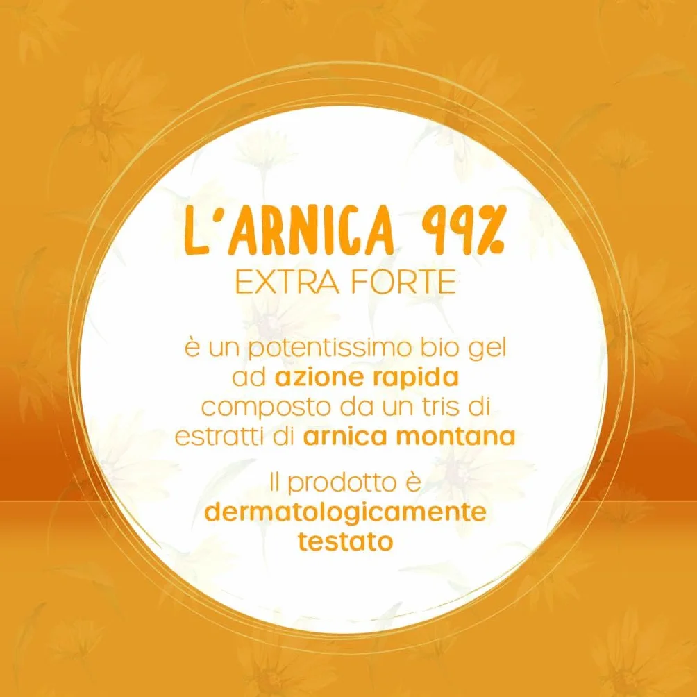 Biogel Extra Forte Arnica Montana 99% Arnica Cavalli Uso Umano Azione Rapida Rinfrescante Vegan Naturale Made in Italy Marrone Scuro 500 ml