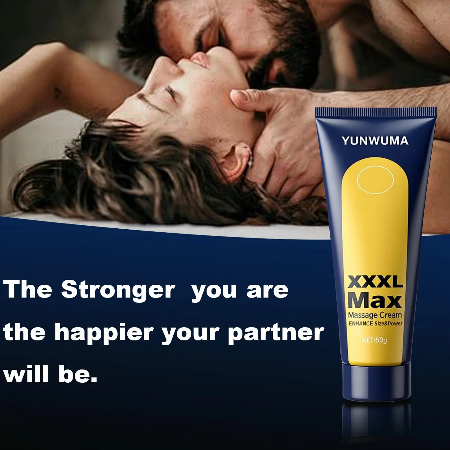 Crema per la crescita maschile ingrandimento pene 60g Formula miglioramento prestazioni