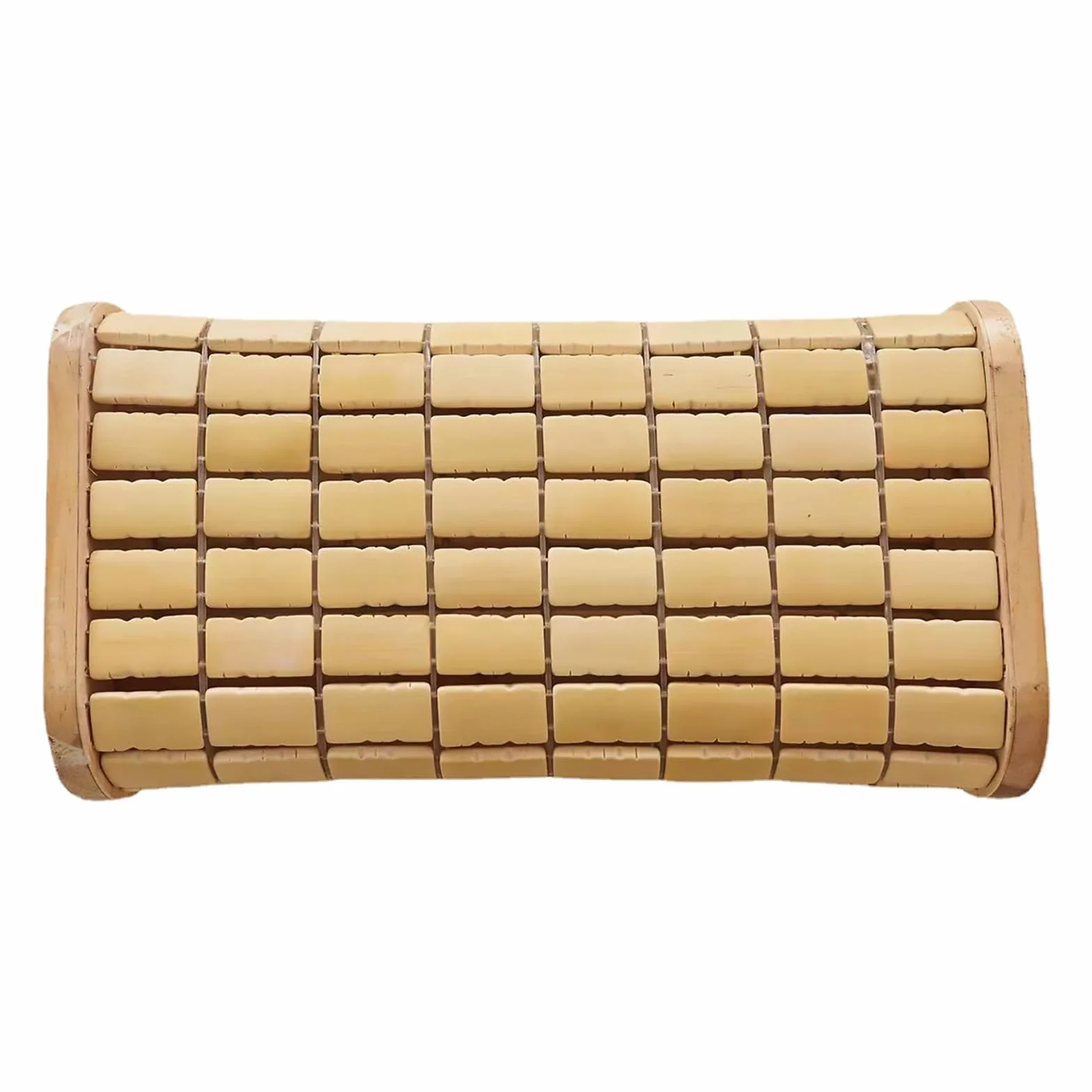 Cuscino poggiatesta in legno di bambù per sauna, supporto per il collo, accessori sauna comfort