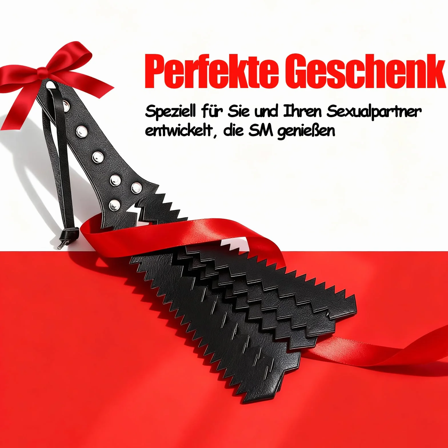Frusta in pelle SM Bondage Paddle Set Giocattoli erotici Bdsm per giochi di ruolo