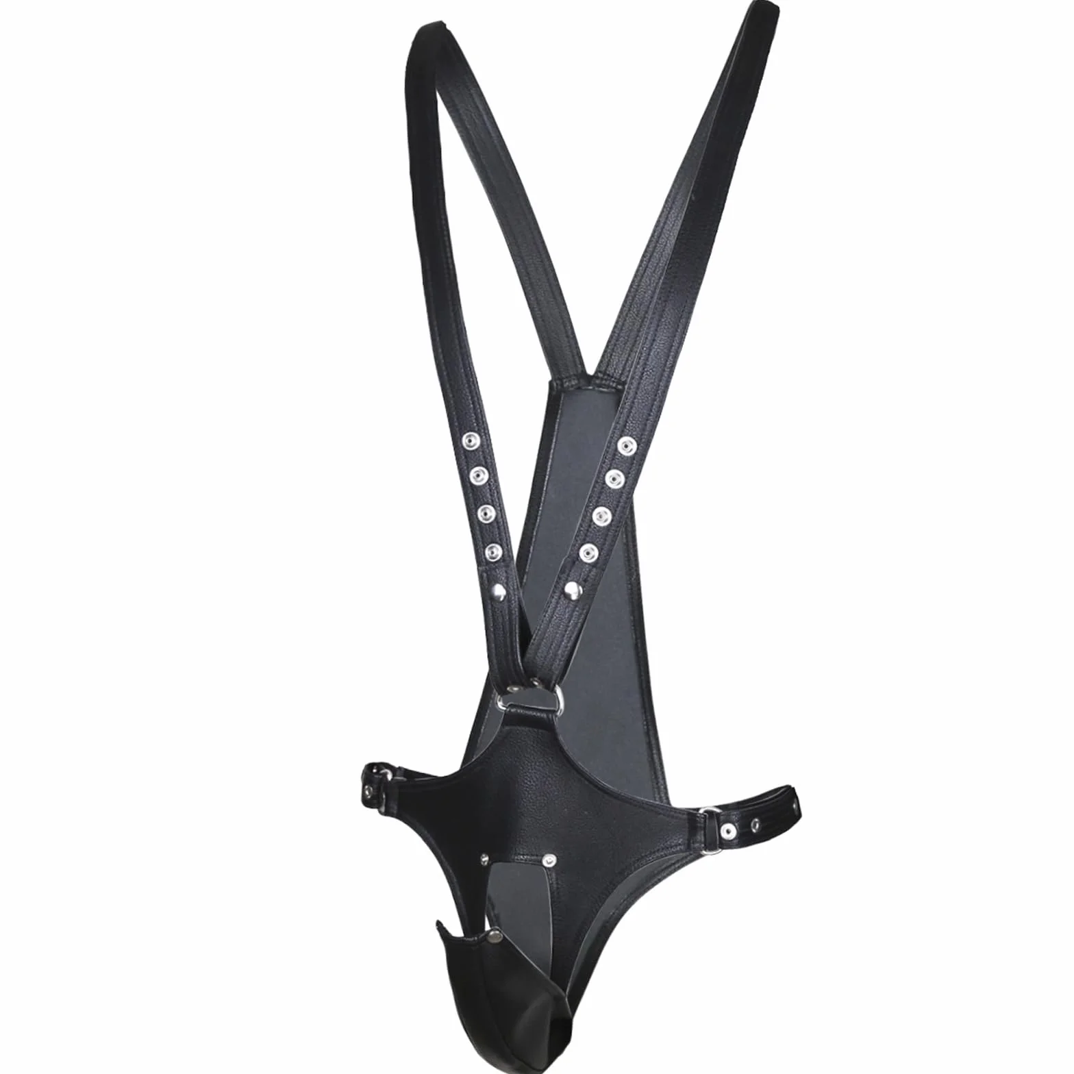 Intimo Harness Uomini Pelle Fetish Festival Rave Sissy Lingerie Gay Bodysuit Erotico Cosplay