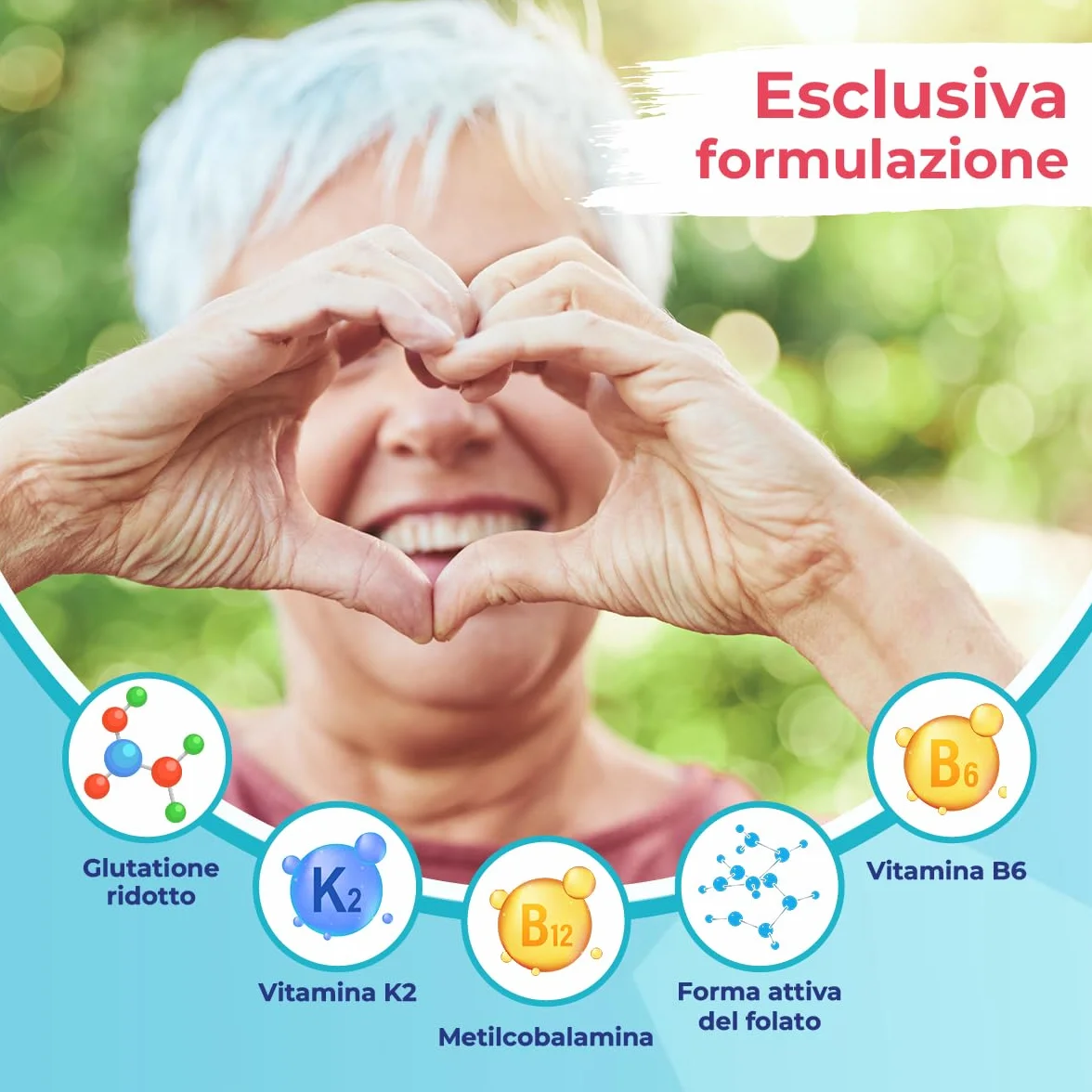 NORMOCIS CARDIO® metabolismo Omocisteina Integratore Sublinguale con Vitamine B12 B6 K2 Glutatione Folato 28 BUSTINE