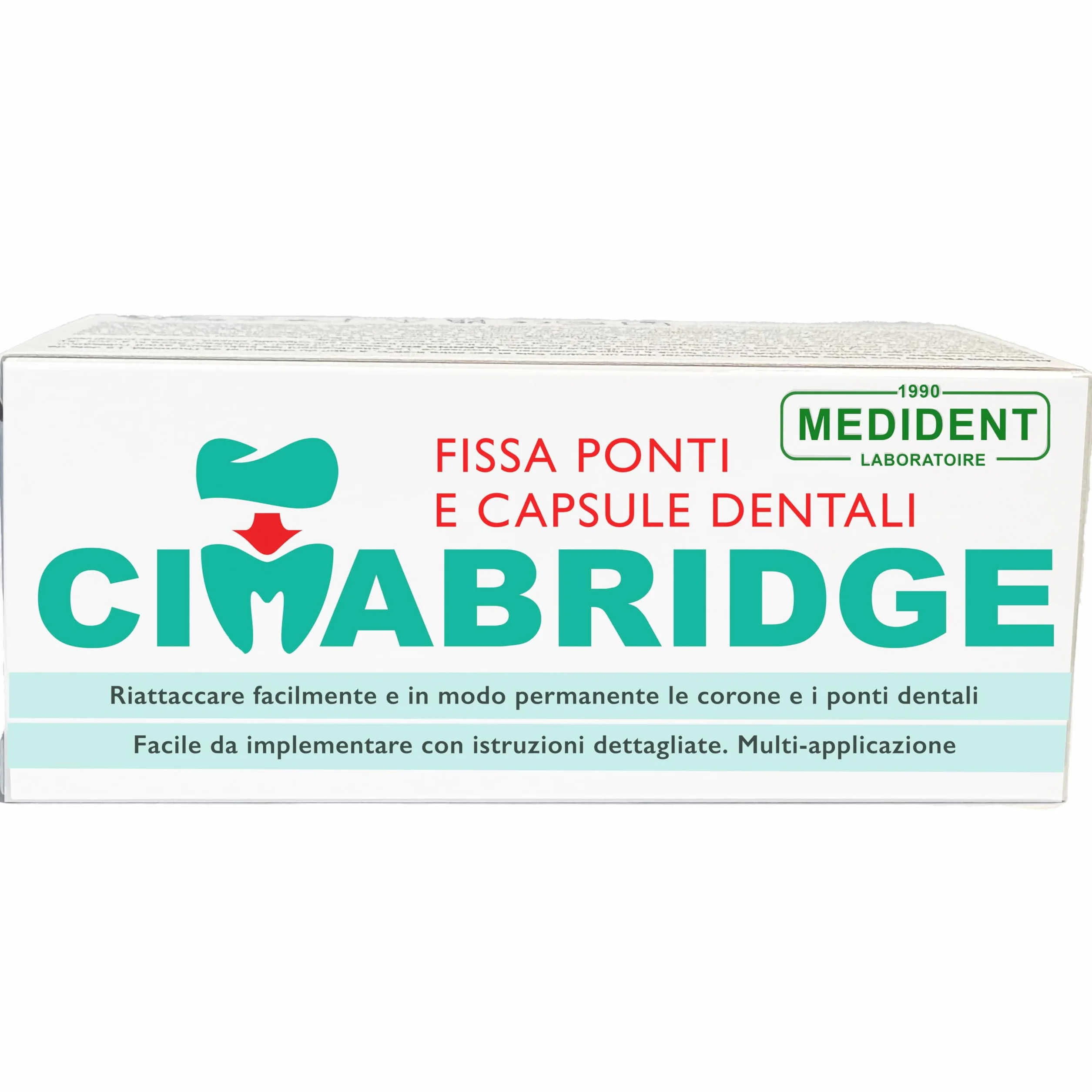 CIMABRIDGE Kit naprawy protez dentystycznych do mocowania mostów i koron