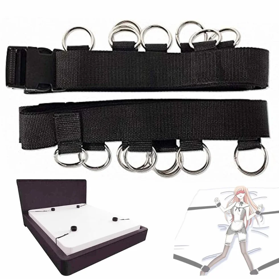 Manette Fisse sul Letto con Cinghie Stabilizzatrici