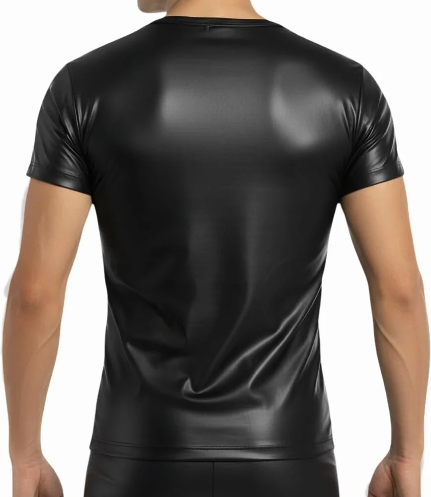 Maglia da uomo simile al lattice