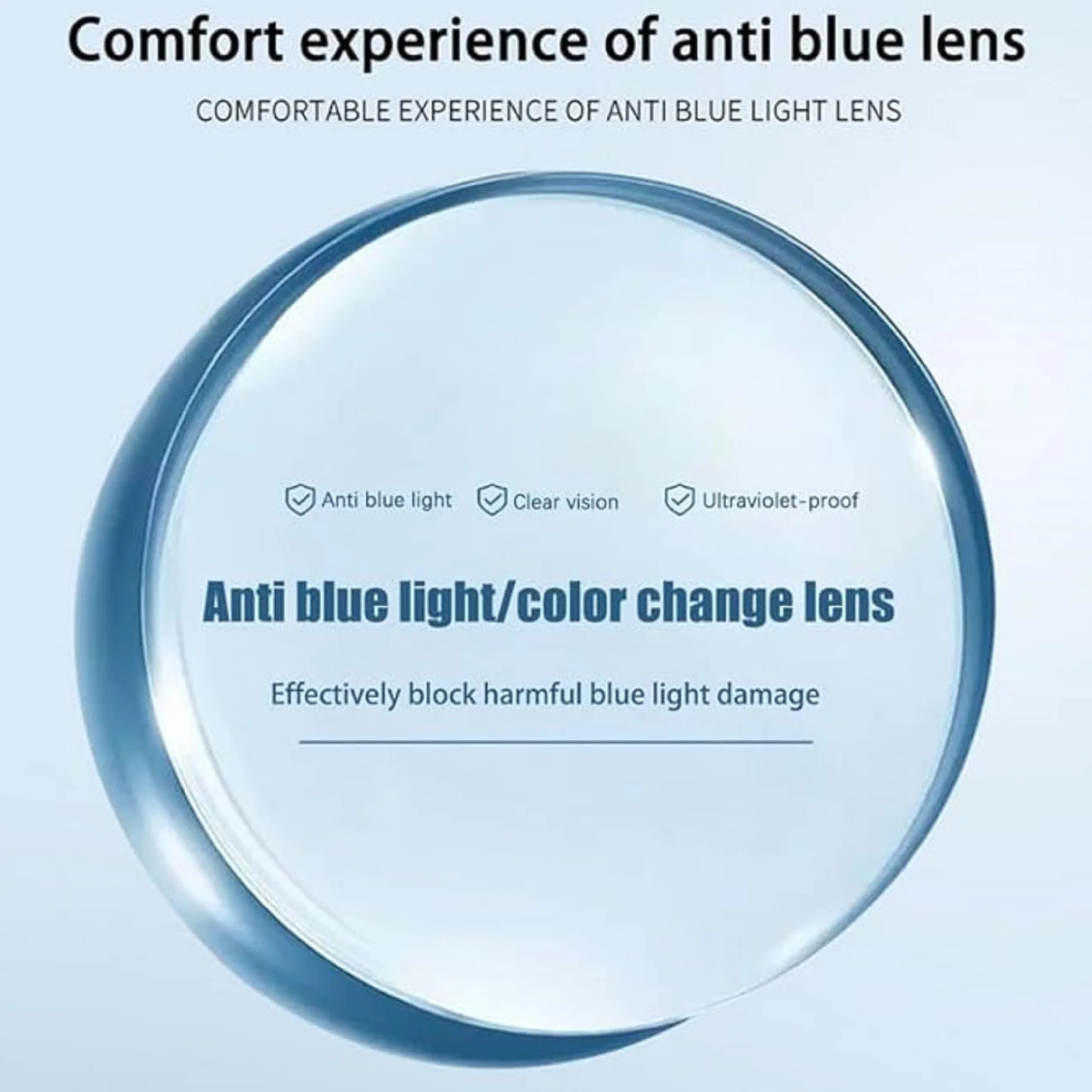 Okulary Fotocromatyczne Anti Blu UV400 M1 -3,5 Elastyczne Silikonowe Ultra Lekkie