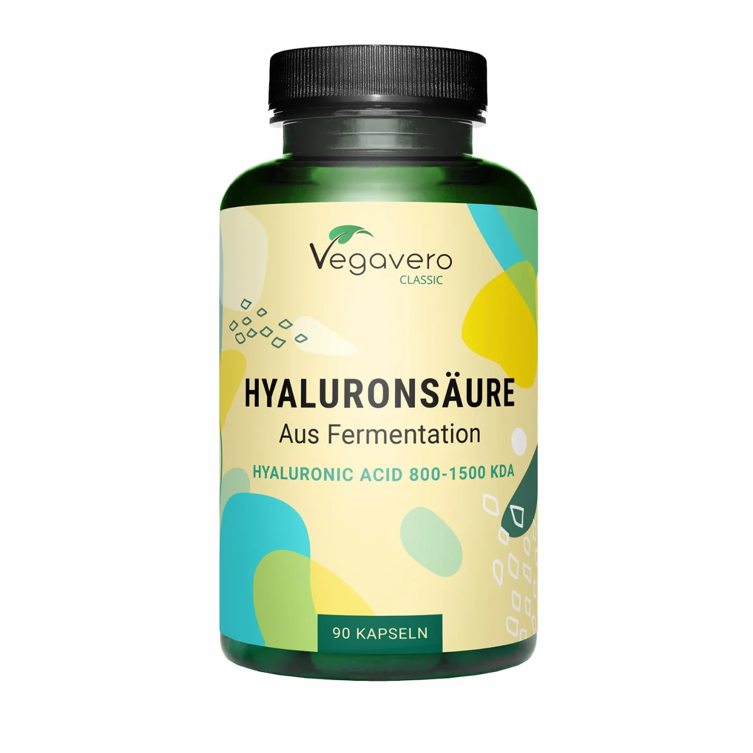 Vegavero® Acido Ialuronico Integratore 600 mg 800-1500 kDa 90 capsule Vegan Naturale