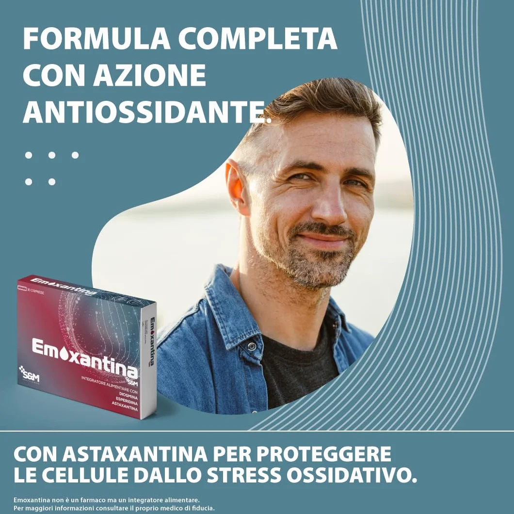 Emoxantina Integratore microcircolo benessere venoso 30 compresse