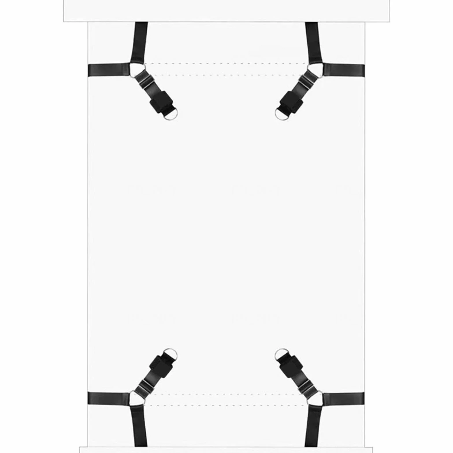 Manette BDSM Kit Bondage Set Coppia Letto Adulti Accessori Sessuali Morbide Nere