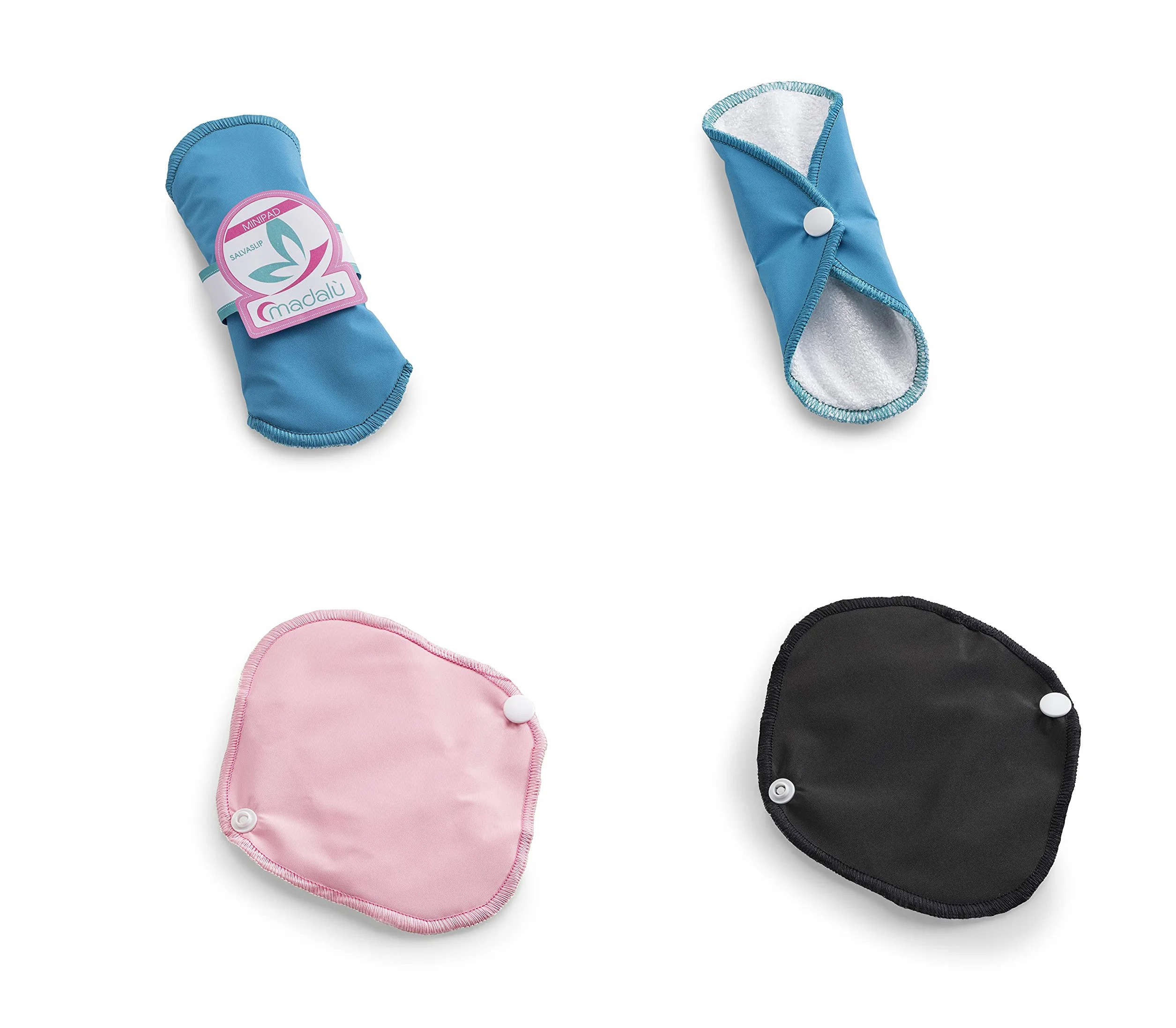 MADALU 4 Salvaslip assorbenti lavabili Made in Italy