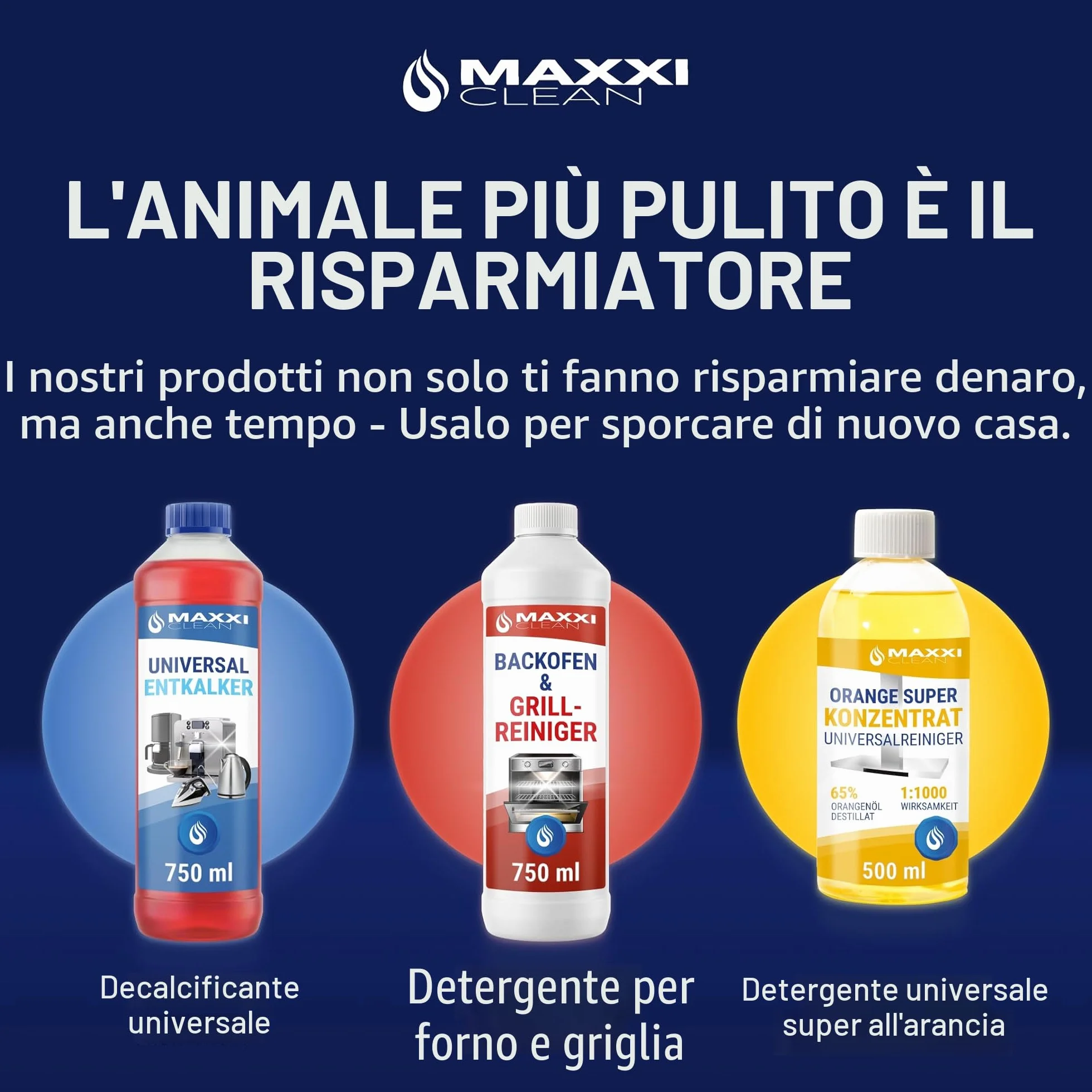 Disincrostante universale 10 litri per macchina da caffè, pulizia profonda