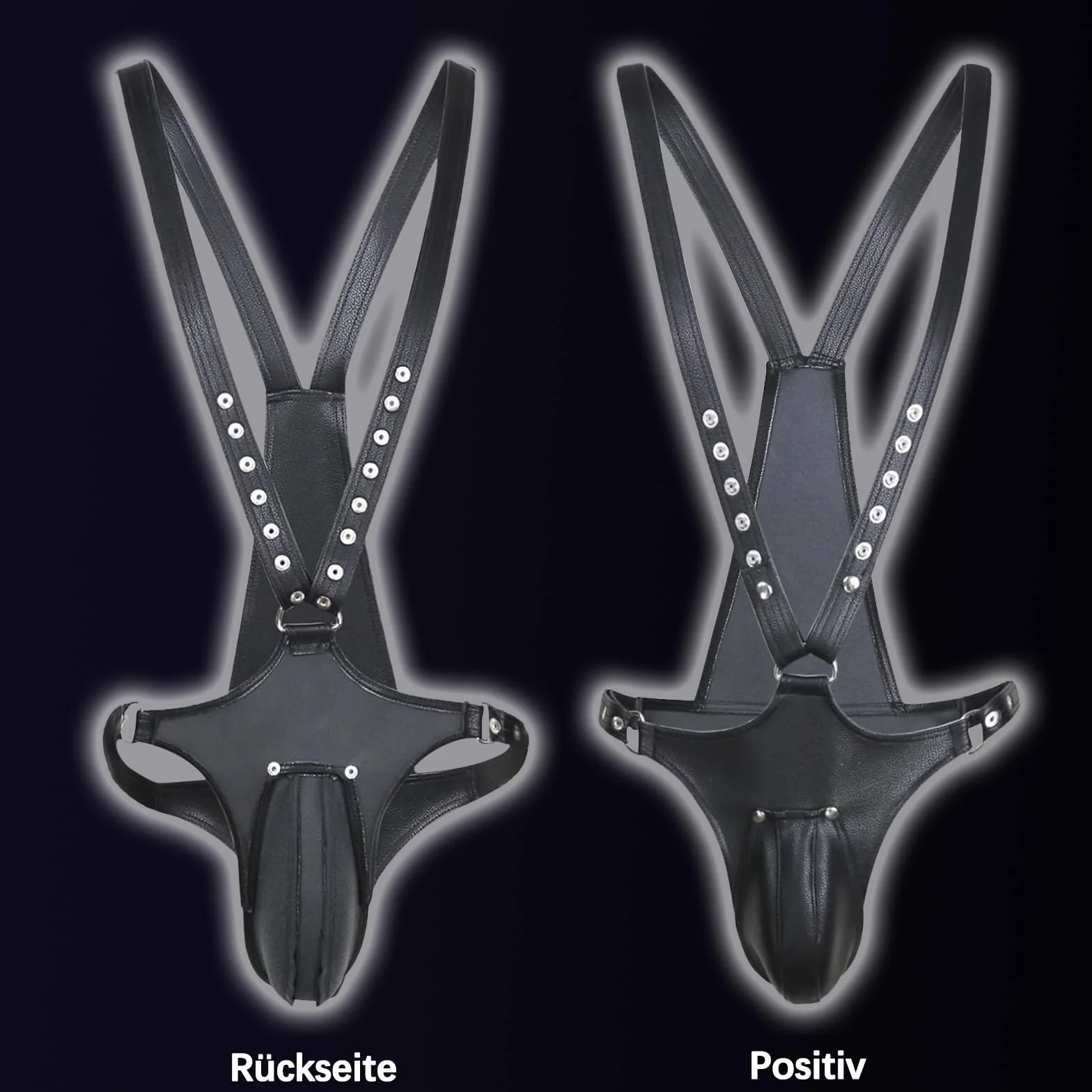 Intimo Harness Uomini Pelle Fetish Festival Rave Sissy Lingerie Gay Bodysuit Erotico Cosplay