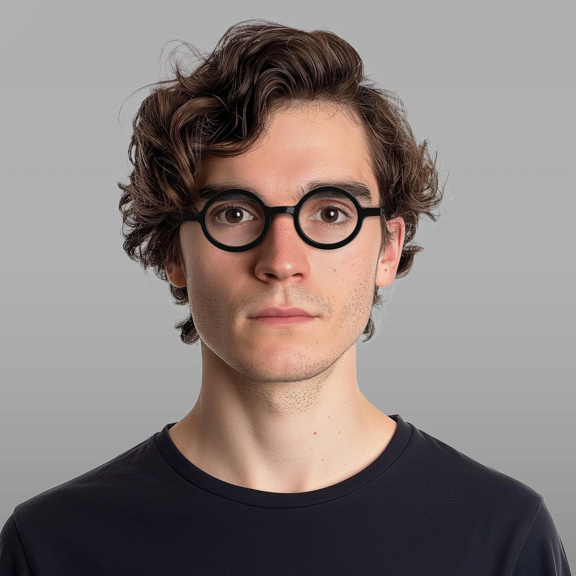 LONDON MOLE® Moley Okulary do Czytania Okrągłe Unisex z Zawiasami Sprężynowymi