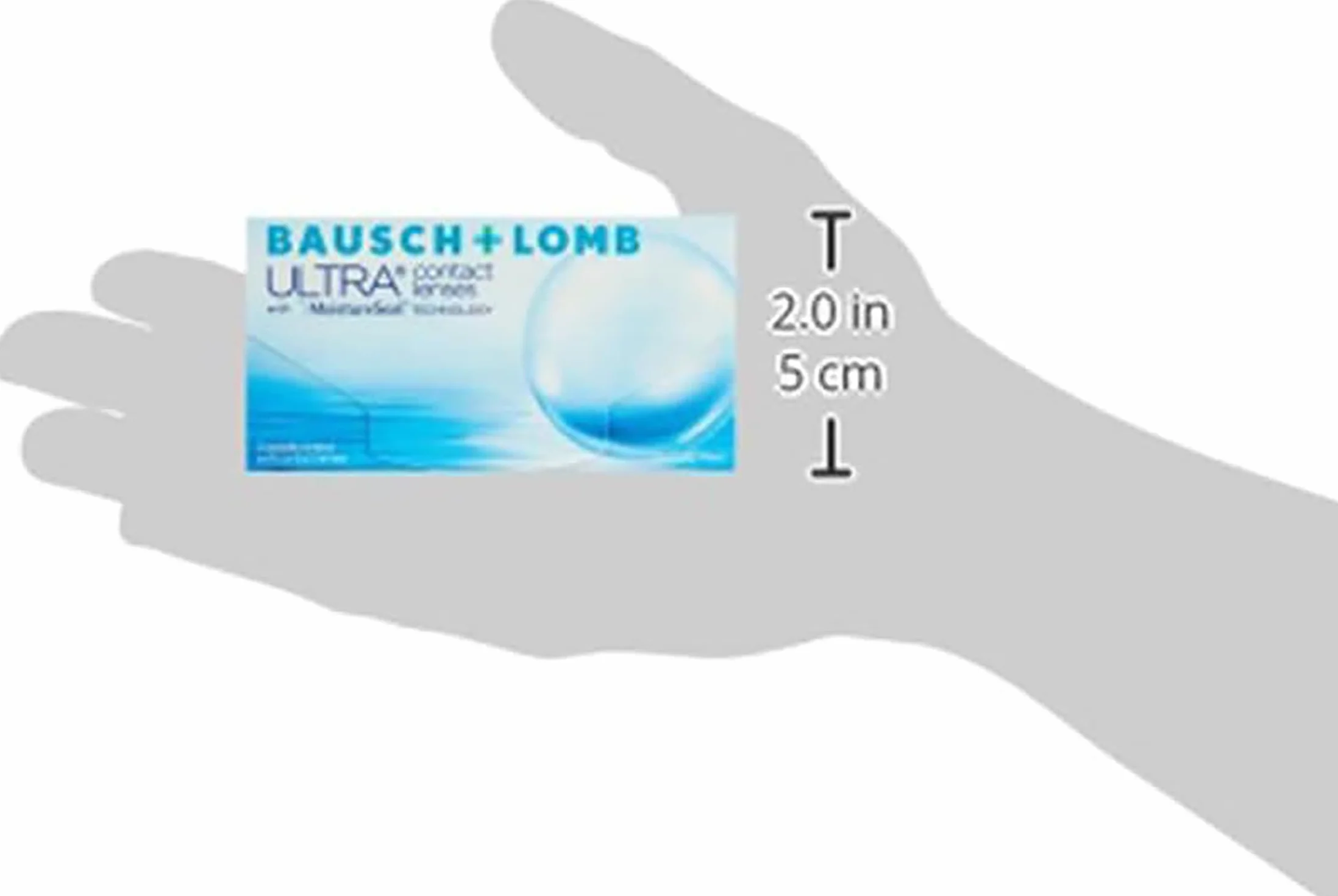 Bausch + Lomb ULTRA Lenti a Contatto Correttive Mensili, 3 Lenti, BC 8.5 mm, DIA 14.2 mm, -2.75 Diopt