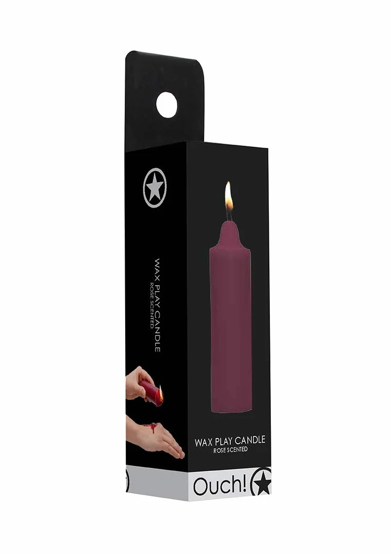 Shots Ouch! Wax Play Candle Rose Scented