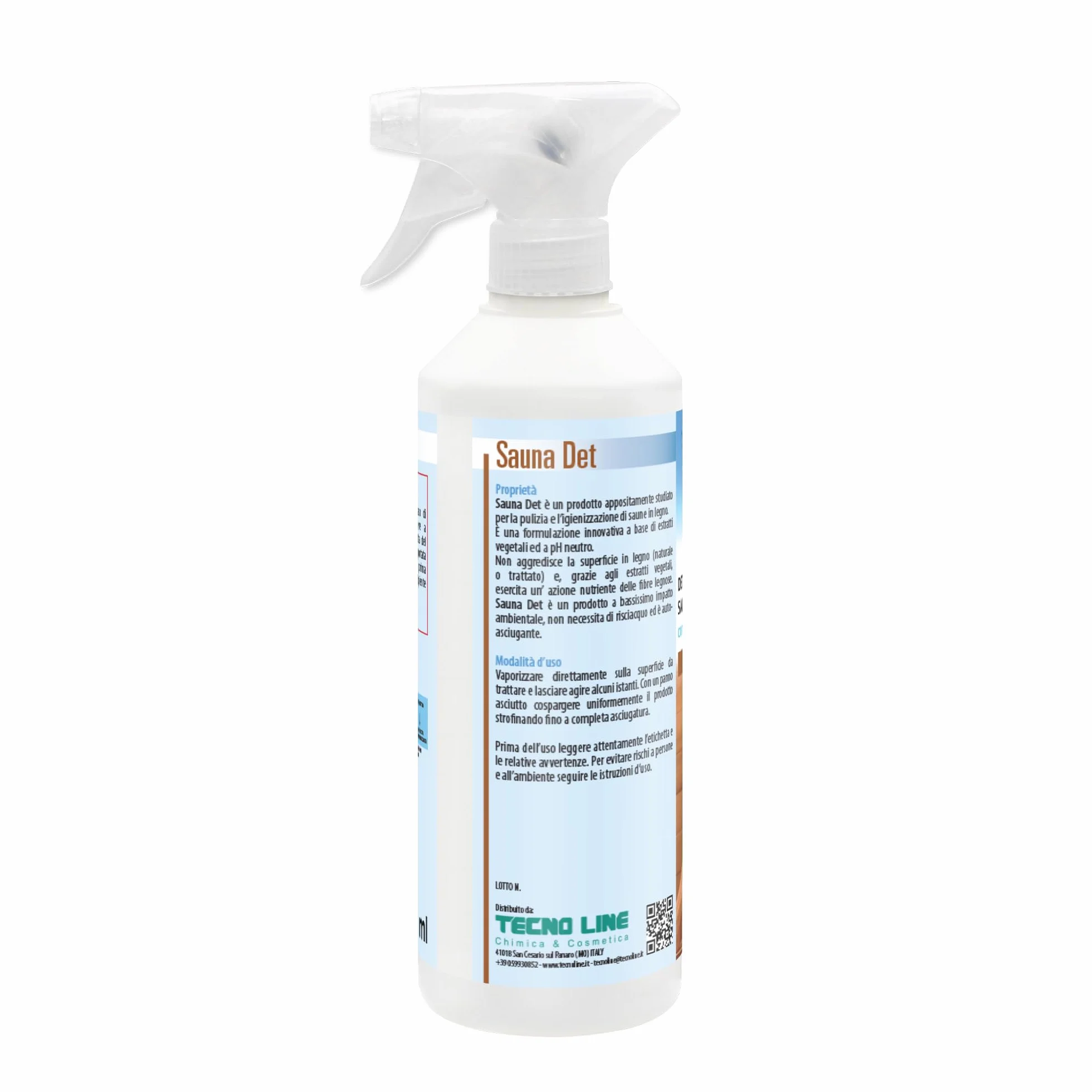 Metacril SaunaDet Pannetto Real Clean Detergente Igienizzante per Saune in Legno 500 ml