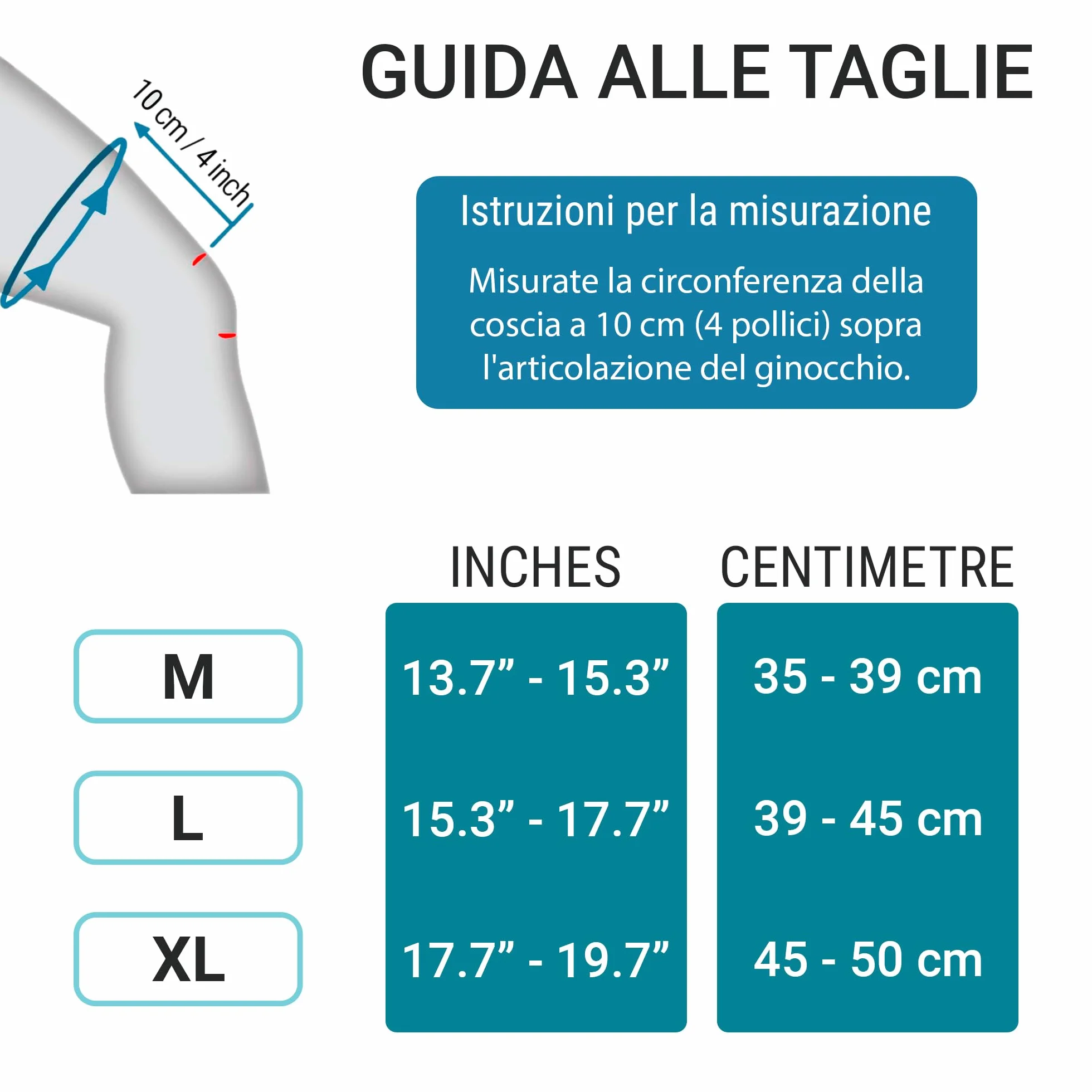 360 RELIEF Ginocchiera per Uomo e Donna con Imbottitura in Gel a Compressione e Borsa Lavanderia