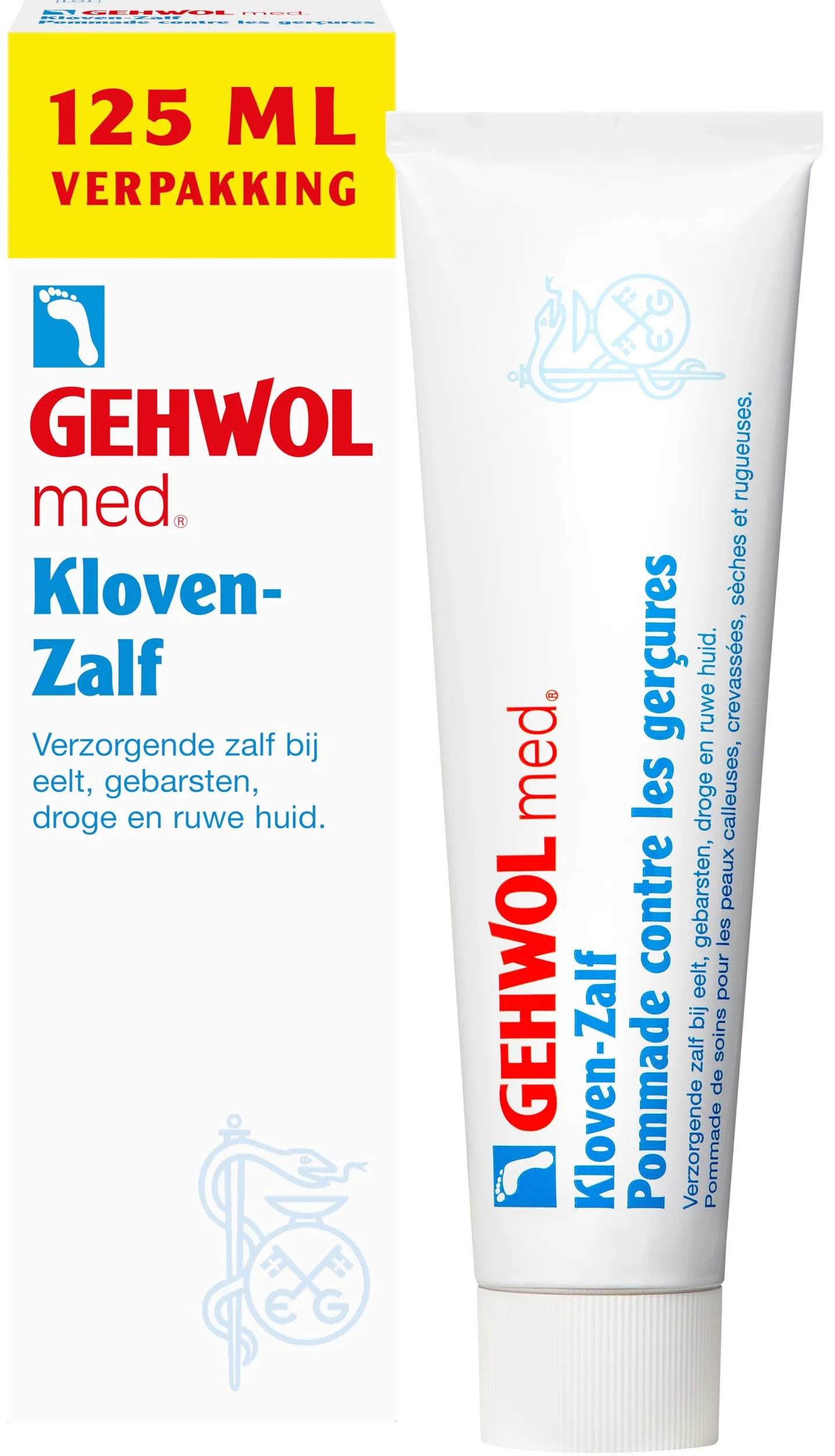 Gehwol Unguento al leccio nutriente per calli pelle screpolata 125 ml