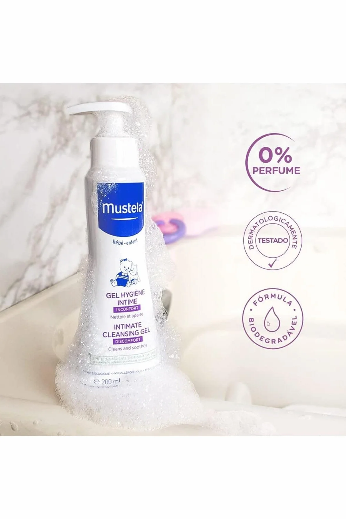 Bébé Hygiène Intime Gel 200 Ml