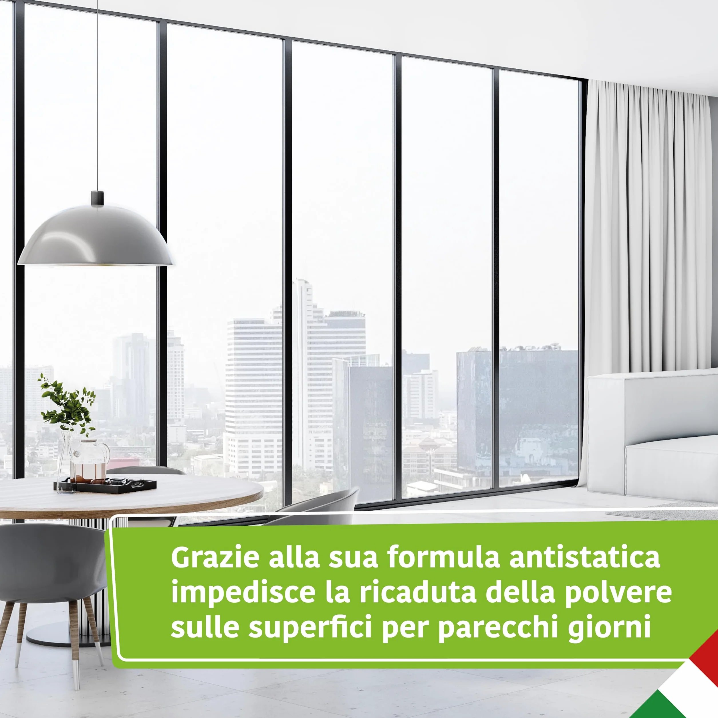 Detergente Acchiappapolvere Antistatico 300 ml Fragranza Limone