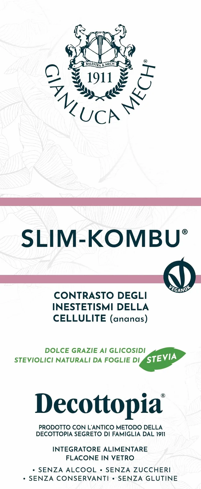 Gianluca Mech Slim-Kombu Integratore Alimentare Gluten Free 500 ml