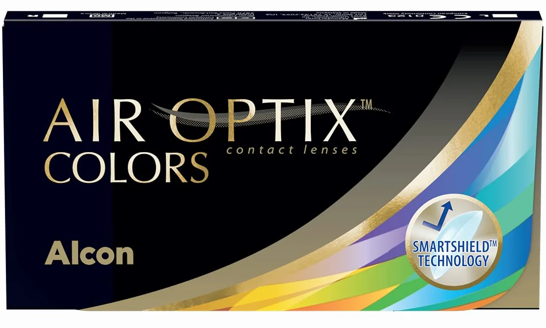 Air Optix Colors Lenti a Contatto Mensili Sterling Gray 2 Lenti BC 8.6 mm DIA 14.2 mm -2 Diopt