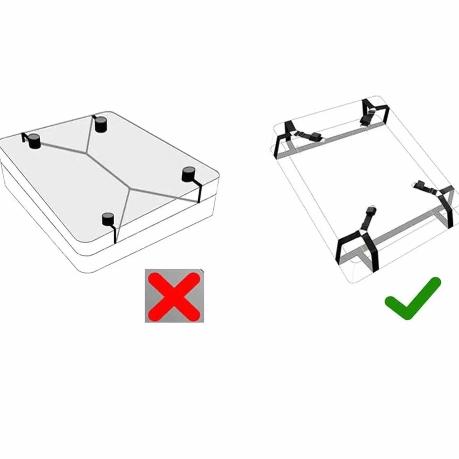Manette BDSM Kit Bondage Set Coppia Letto Adulti Accessori Sessuali Morbide Nere