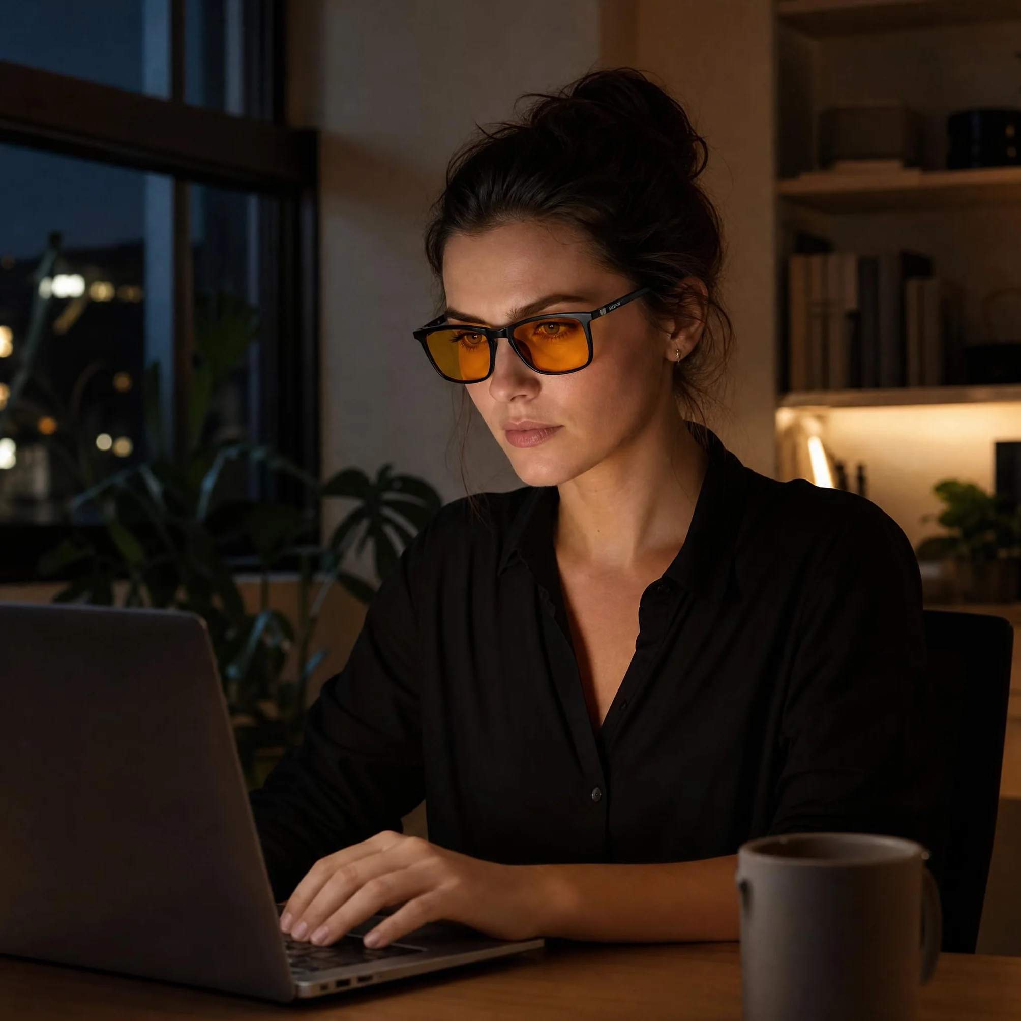 SLEEP-3R okulary blokujące światło niebieskie i zielone z filtrem UV, dla kobiet i mężczyzn