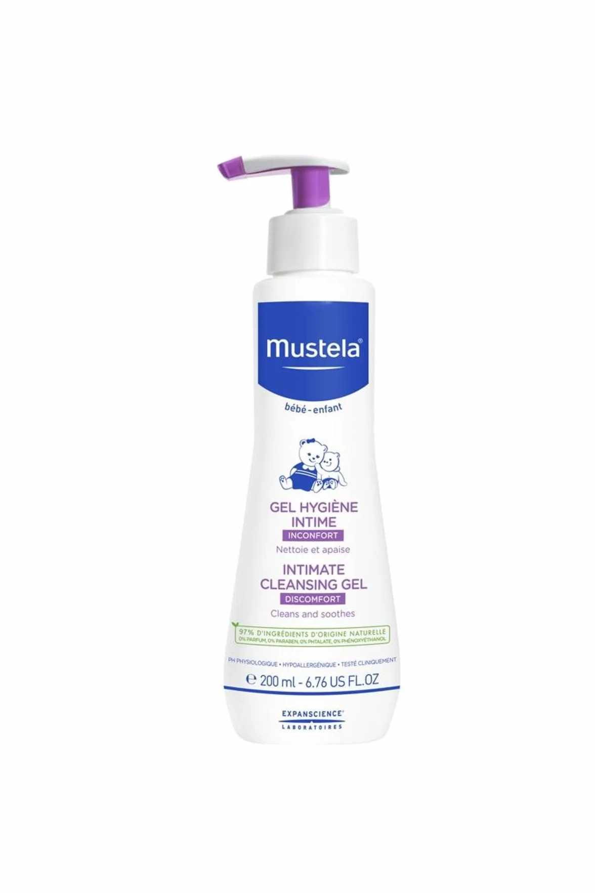 Bébé Hygiène Intime Gel 200 Ml