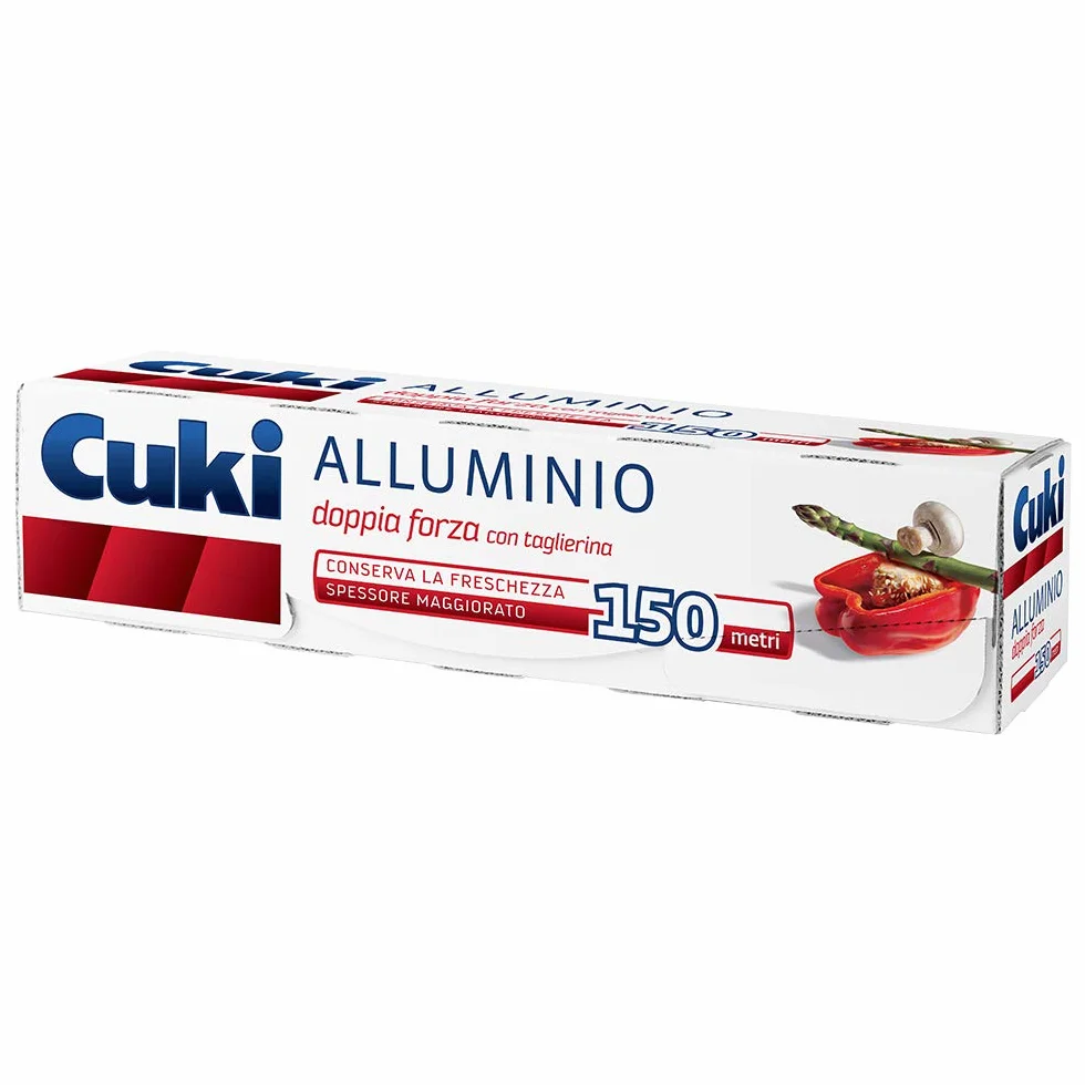 Cuki Alluminio 150 Metri Con Taglierina Doppia Forza