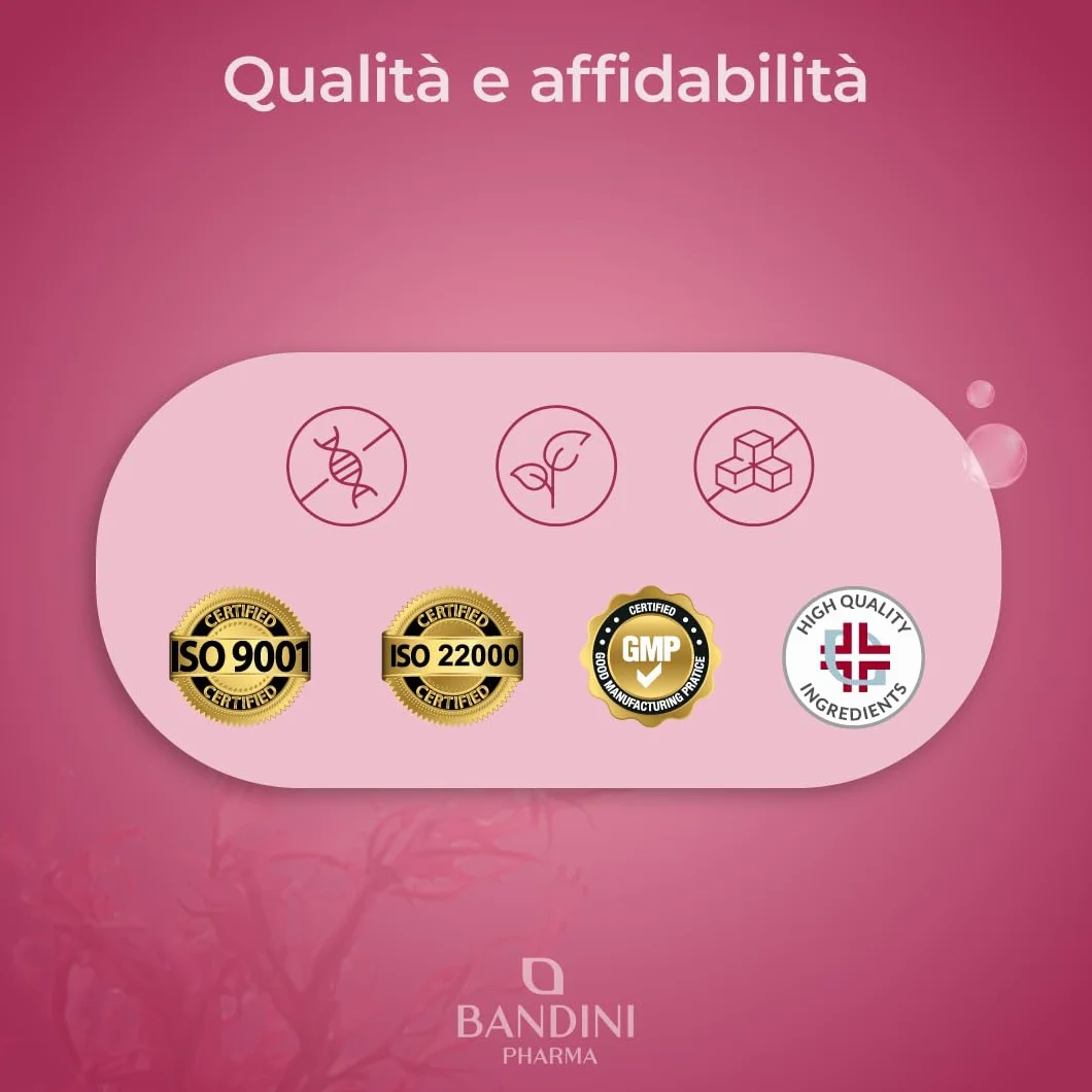 Bandini Astaxantina pura 18 mg 270 capsule antiossidante naturale alga Haematococcus Pluvialis