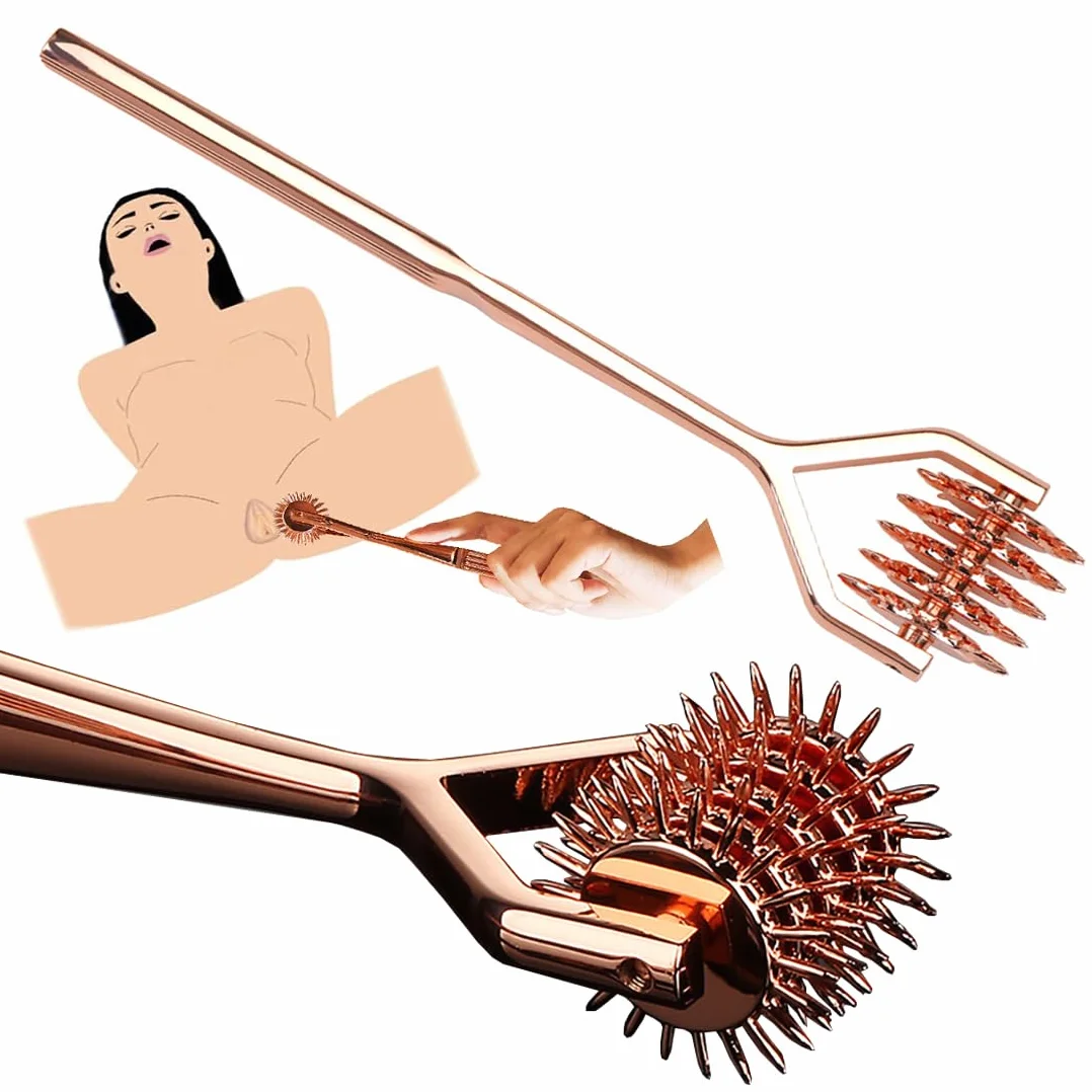 Sex Toy per Coppie: Rotella a Spilli e Set di Piume per Giochi Intimi