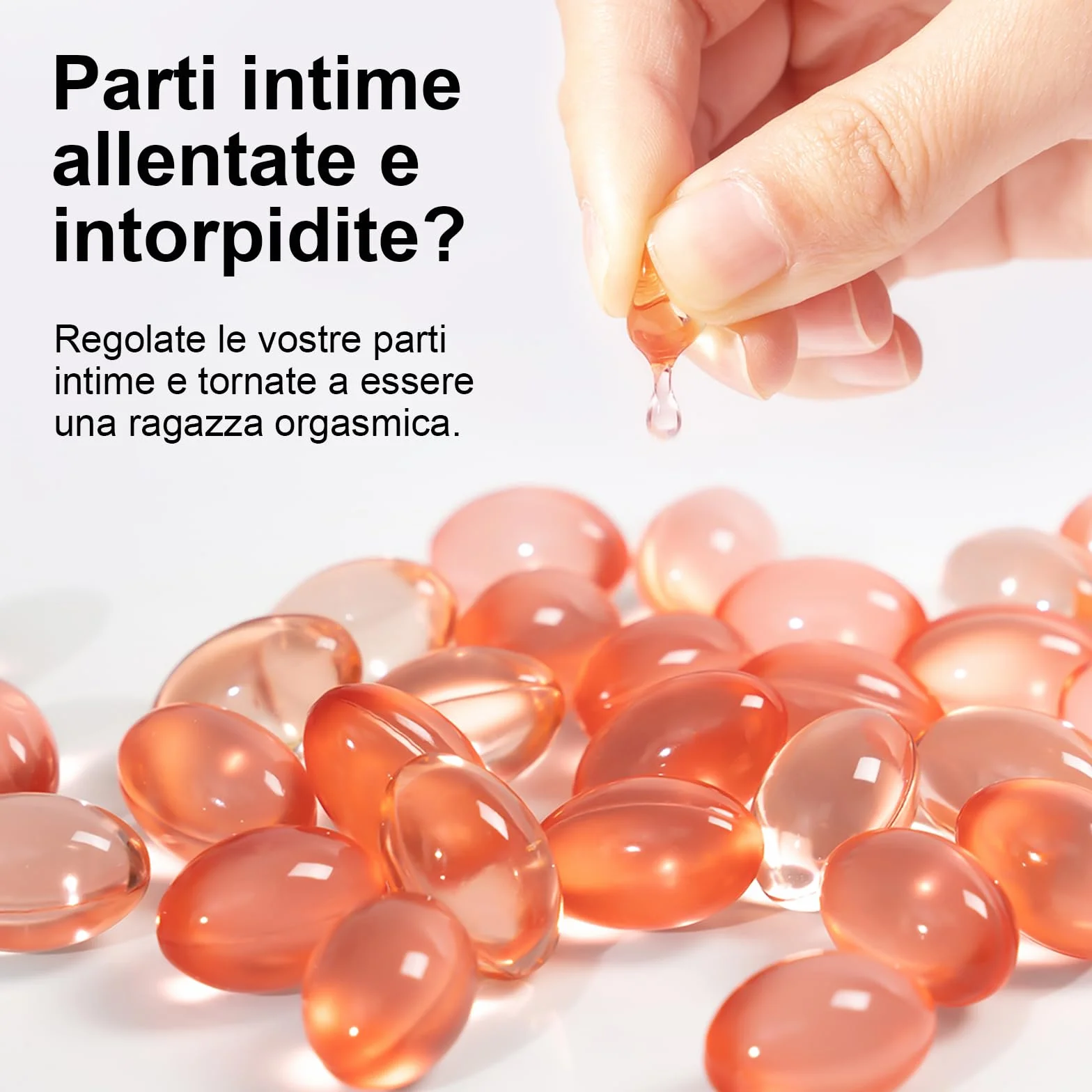 Yoni Liquibeads Donna Rassodante Intimo Gel vaginale rassodante migliora sensibilità pH naturale ripristina elasticità cura intima femminile