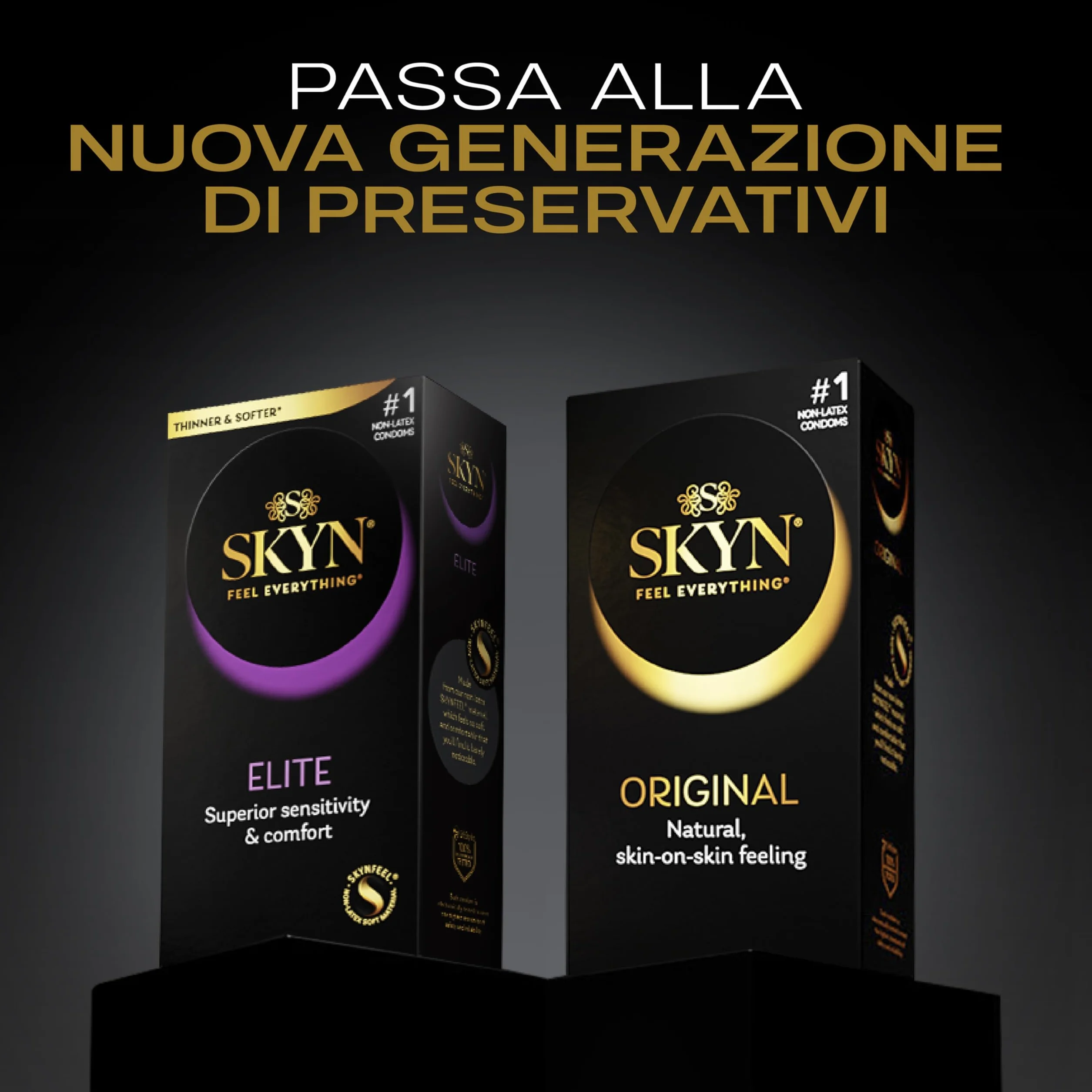 SKYN Original Preservativi Senza Lattice in Poliisoprene Ultra Comfort 40 Pezzi