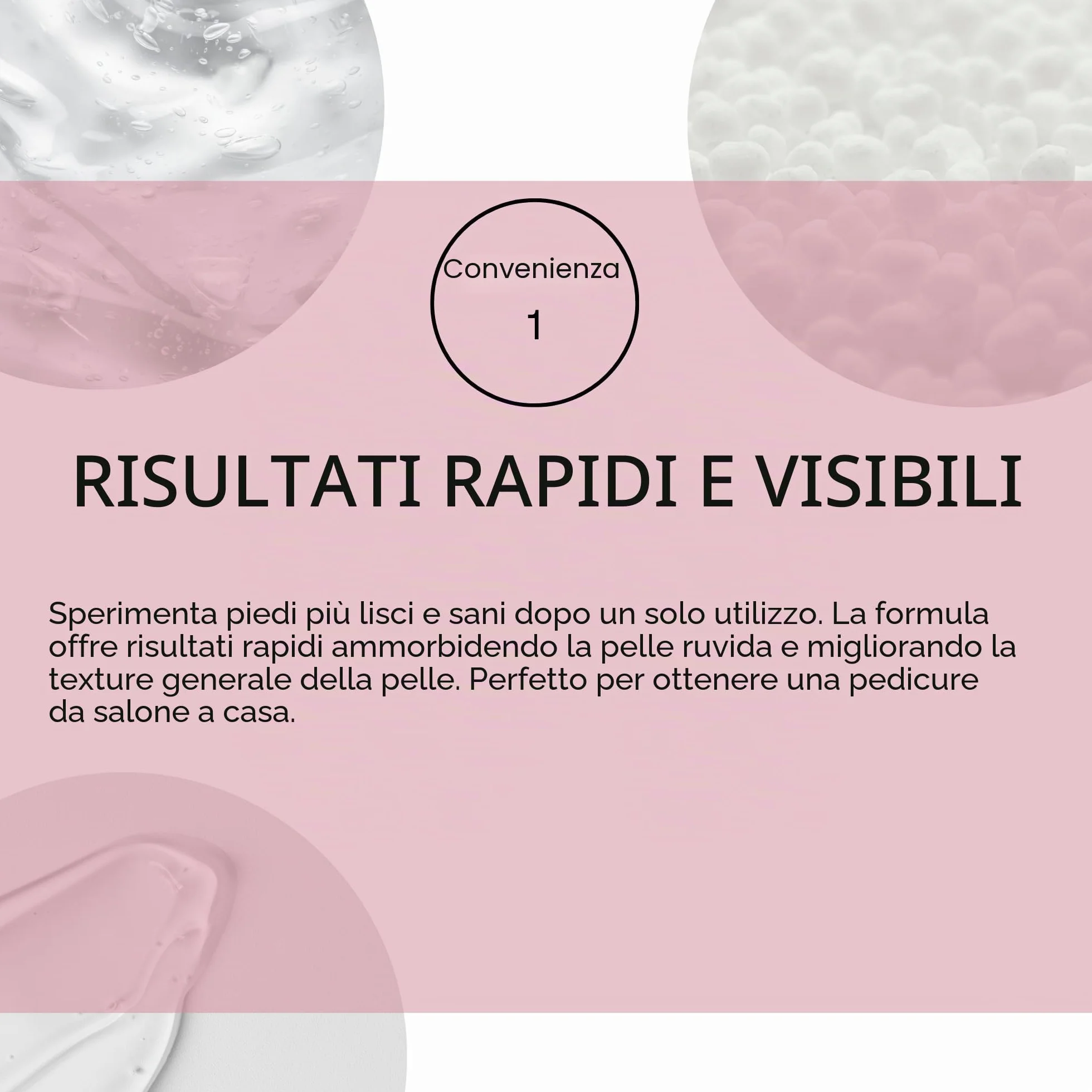 Gel professionale per pedicure con urea 250 ml per calli e unghie incarnite