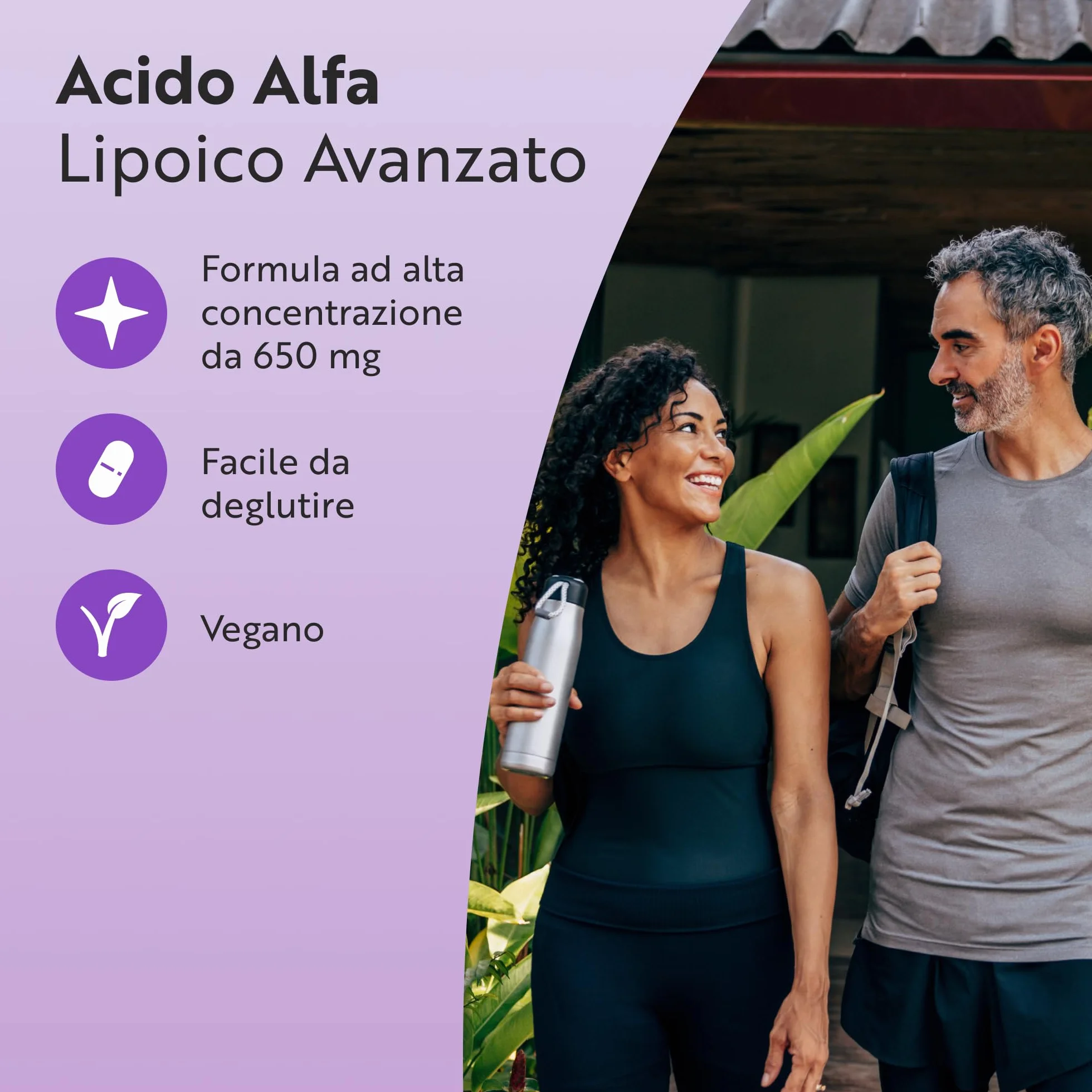 Nutravita Acido Alfa Lipoico 650 mg 120 Capsule Vegane Integratore Alta Concentrazione