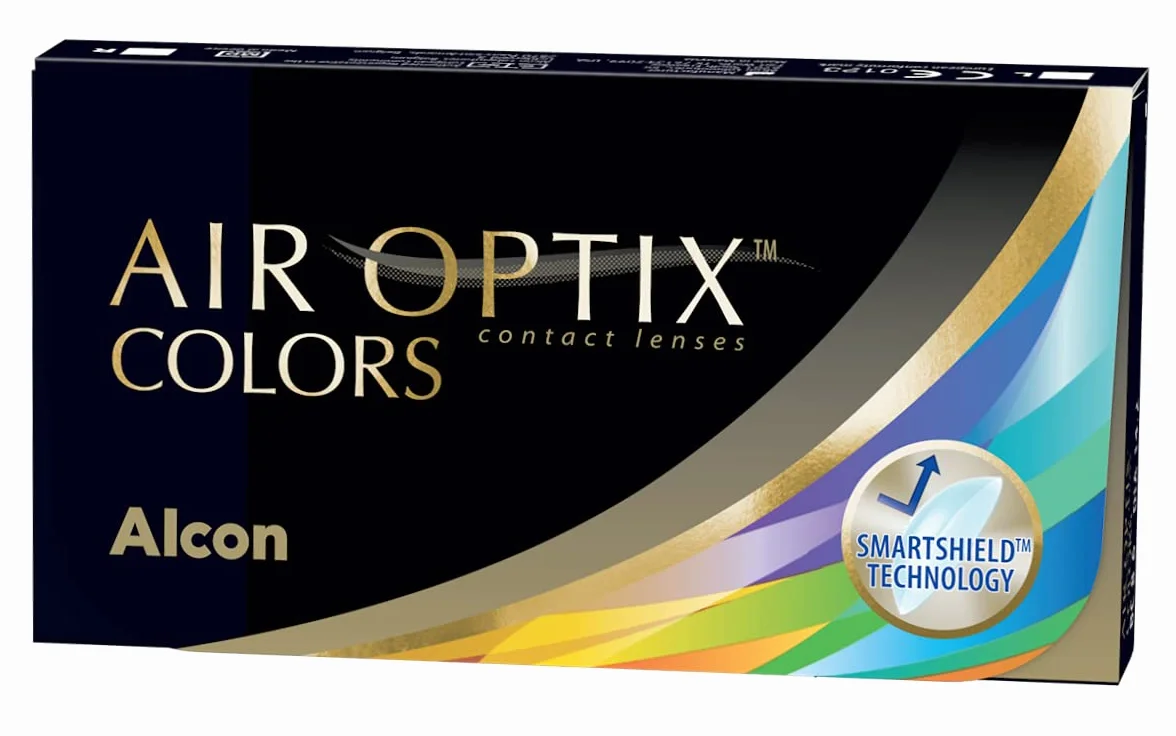 Air Optix Colors Lenti a Contatto Mensili Gemstone Green 2 Lenti BC 8.6 DIA 14.2 -2 Diopt
